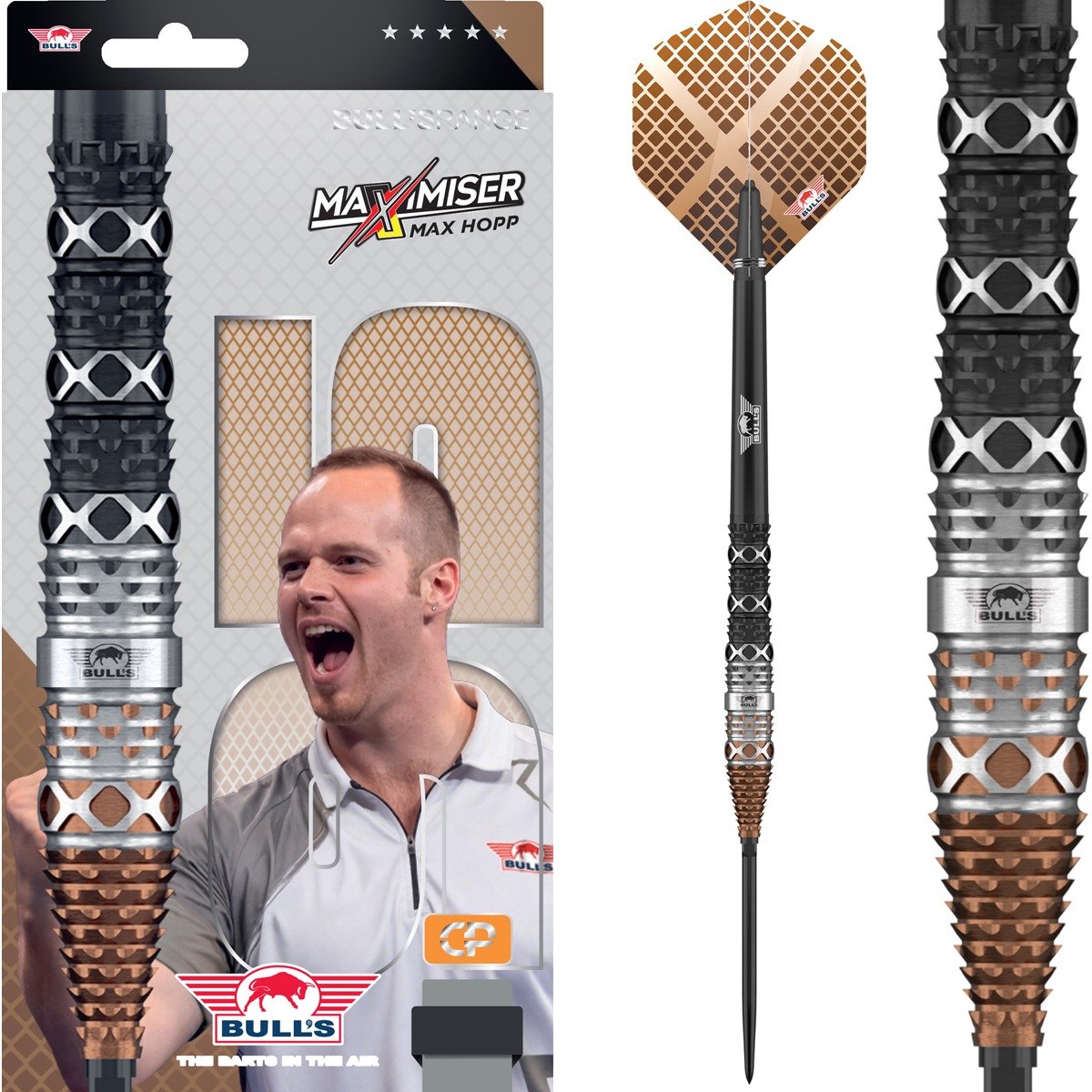 Bull's Max Hopp Convertible Point 95% - Dartpijlen