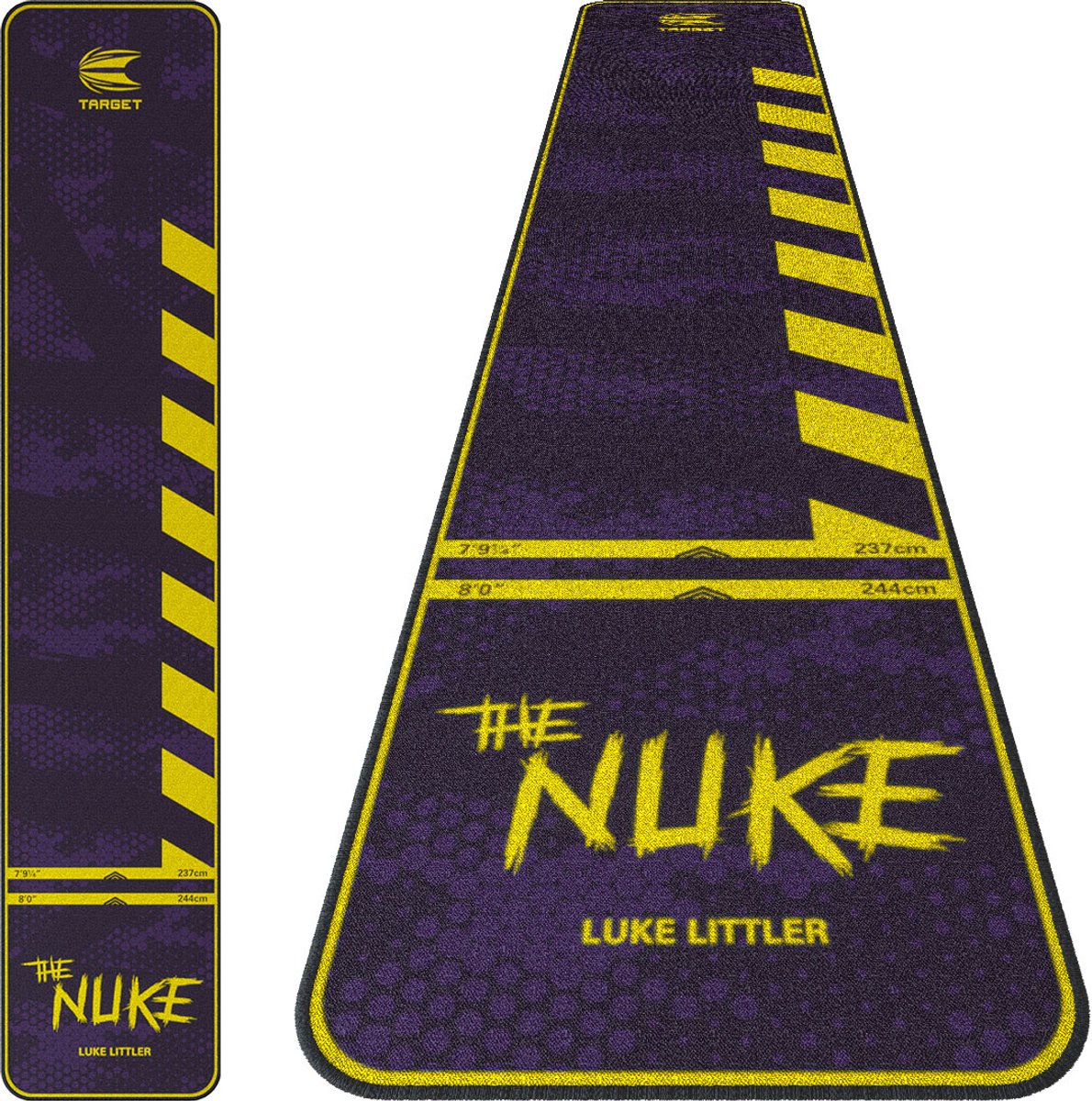 Target Luke Littler The Nuke Dart Mat 60 cm