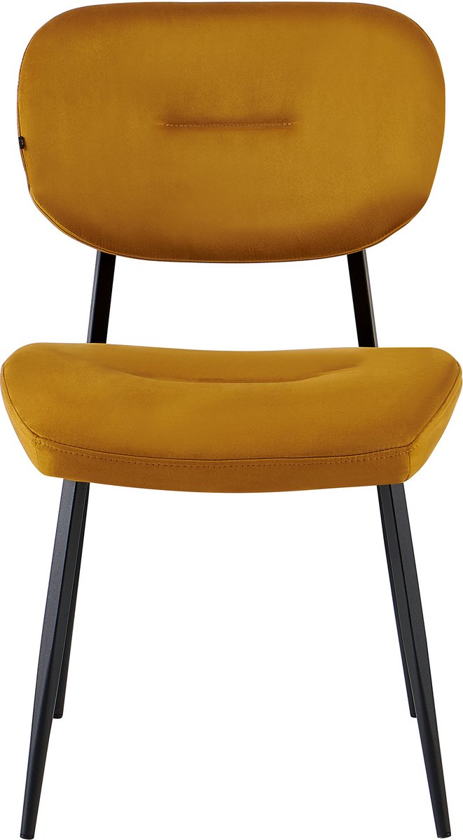 Eetkamerstoel Jonathan Cognac - eetkamerstoelen set van 2