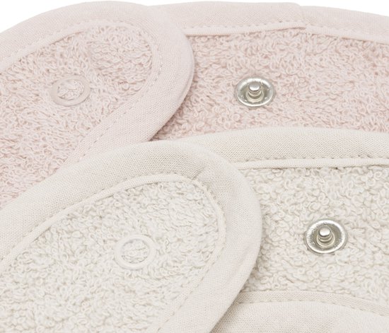 Jollein Slab Badstof Silk Rose/Sand (2pack) van Jollein — afbeelding 2