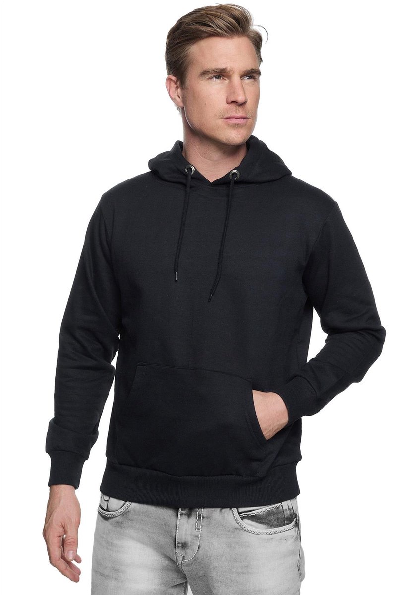 Rusty Neal - Heren Sweatshirt - Zwart - Hoodie - Italianstyle