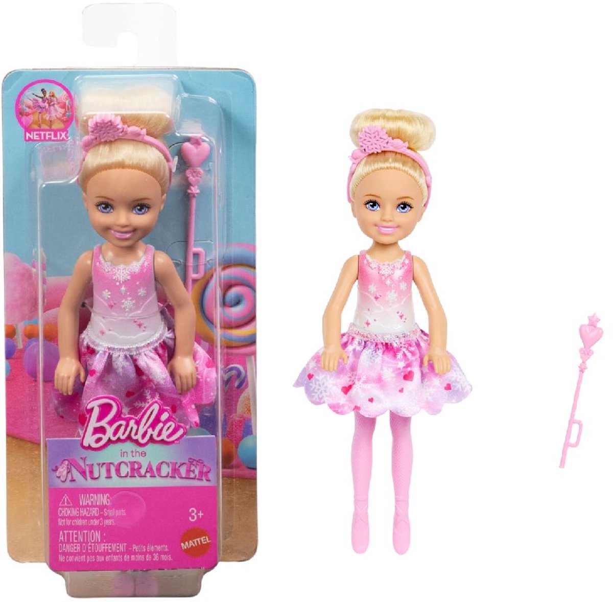 Barbie in De Notenkraker Chelsea Pop — cadeau in Spellen & Speelgoed - foto 8