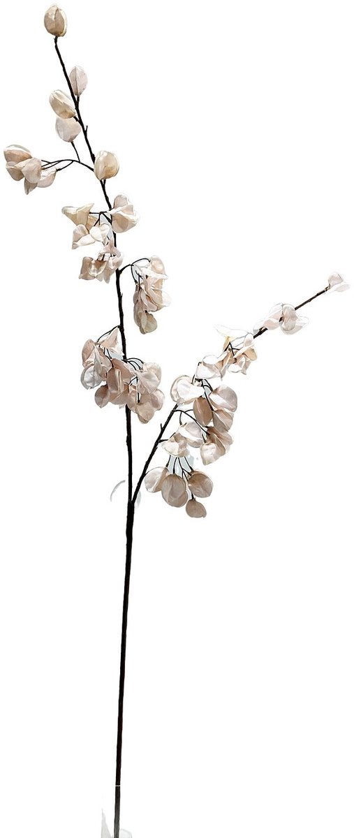 Kunst bloesemtak Koelreuteria 122cm off-white
