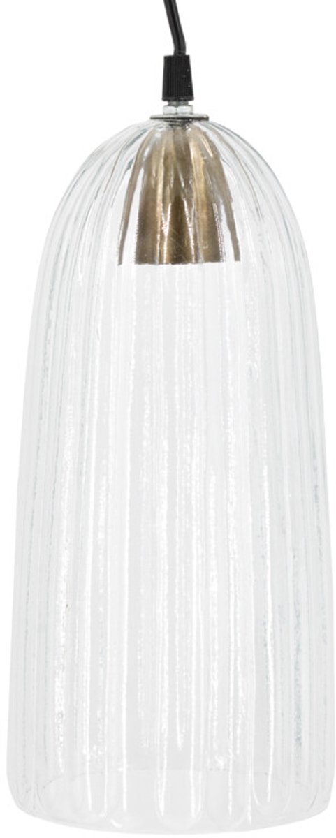 Glazen hanglamp cone