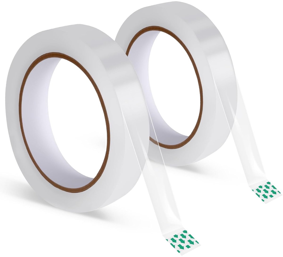 Plakbandapparaat - Transparant - 19 mm x 80 m - Duurzaam en Klevend - Voor Doe-Het-Zelf en Cadeauverpakking