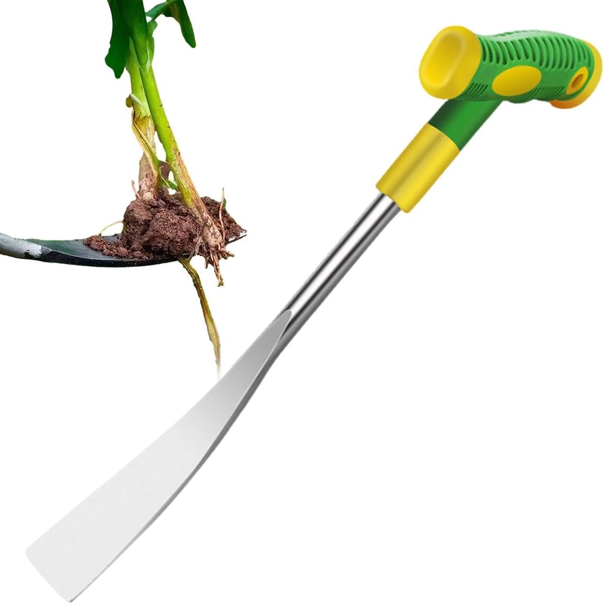 Onkruidsteker T-greep - Handig tuingereedschap - Tuinonderhoud - Ergonomisch ontwerp - 34 cm - Standaard