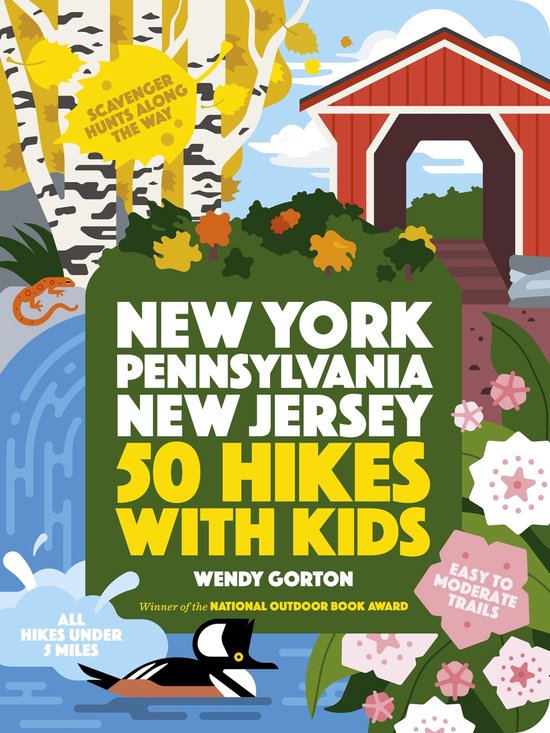 50 Hikes with Kids New York, Pennsylvania, and New Jersey - cover