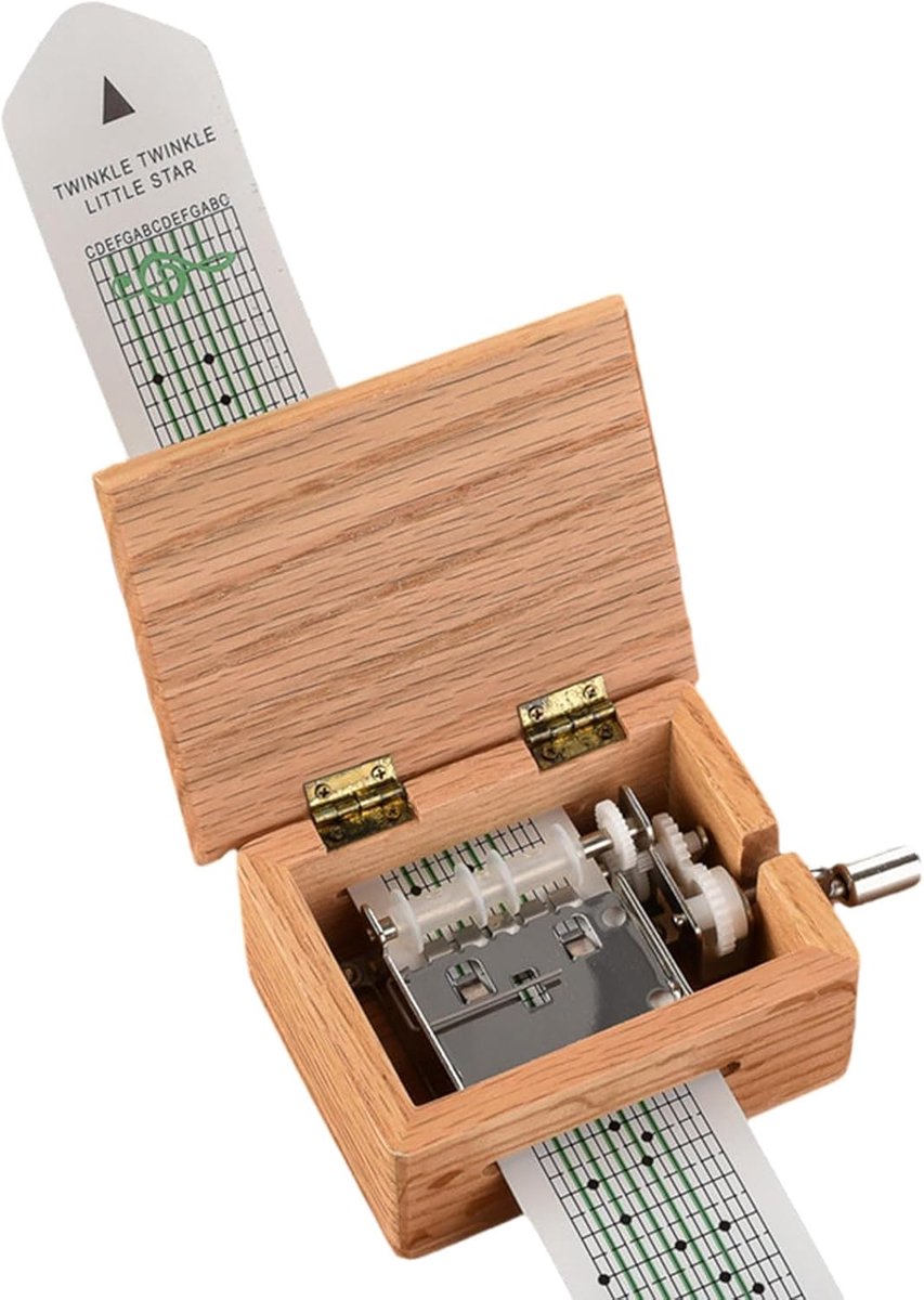 Houten Muziekdoos Kit - Muziek Maken Set - Eigen Melodieën Creëren - 15 Noten