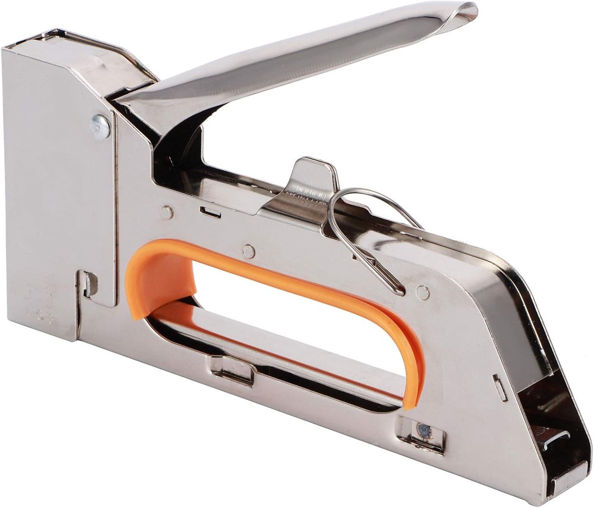 Nietpistool Roestvrij Staal - Handnietmachine Tackers - Houtbewerking Stoffering - Vergrendelingsontwerp - 178 cm - Zilver