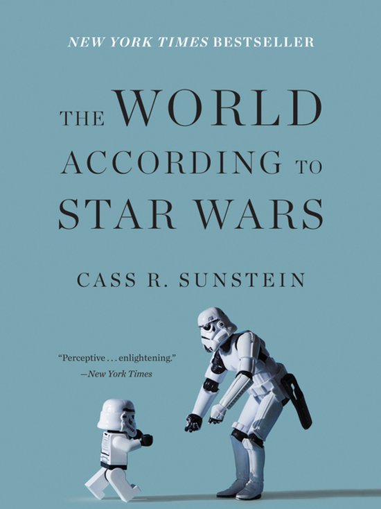 Boek 'The World According to Star Wars' met een Stormtrooper en een LEGO Stormtrooper.