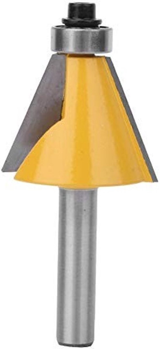 Dailygoods- Bovenfrees 8 mm schacht - Lijmfrees/Randfrees - Houtbewerking - 22,5