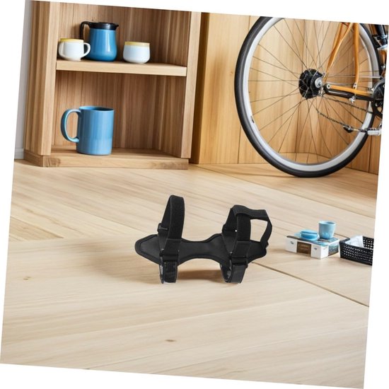 Fiets Speakerhouder - Bevestigingsband - Muziek Luisteren - Verstelbaar Klittenband - 36.4x57.6CM - Zwart — afbeelding 3