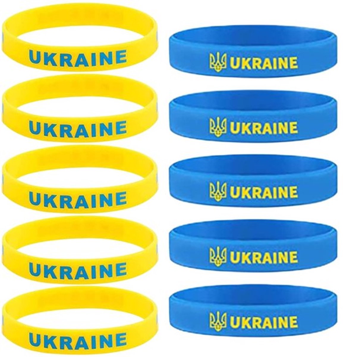 Store_8 - 10Pcs Siliconen Armband - Multicolor Sport Polsband - Comfortabel en
