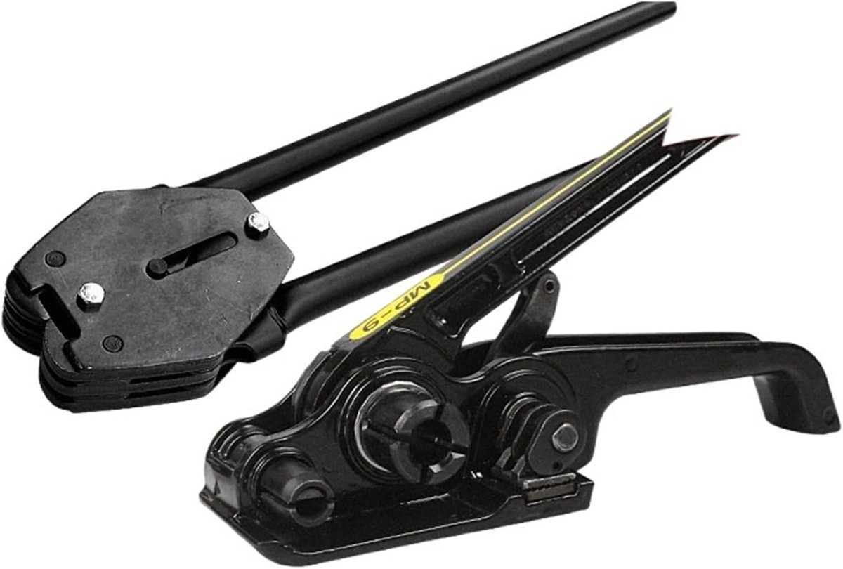 Elektrische Omsnoeringsmachine - Verpakkingsband Handmatig - Pakketten Zekeren - Ergonomisch Ratelontwerp - 12-19mm Bandbreedte - Niet gespecificeerd