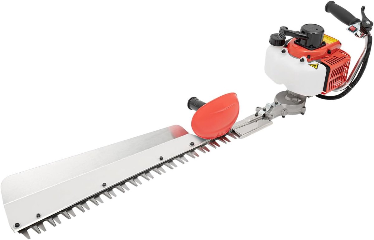 Heggenschaar Benzine - Snoeischaar Lange Steel - Tuin Onderhoud - 70 cm Snijblad - 103 x 26 x 25 cm