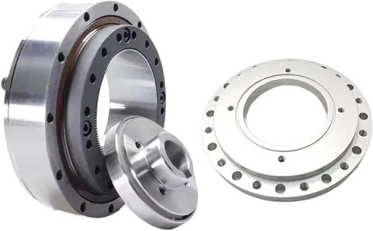 Servo Motor Reducer - Harmonische Drive - Motorbesturing - Eenvoudig Type - 80-130mm Flens - Zilver