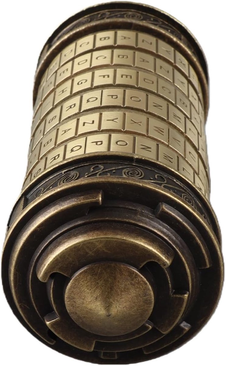 Codeslot Schatkist - Geheime Doos - Romantische Verrassing - Instelbaar Cijferslot - 23x16x13 cm - Antiek Koper