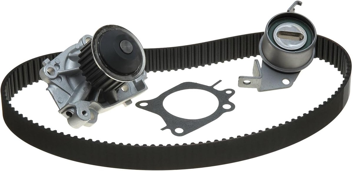 Distributieriem Set - Pompset - Motor Onderhoud - Inclusief Spanner - 26 cm - Zwart