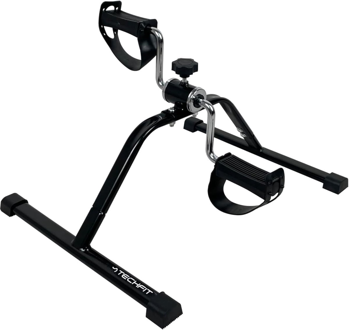 Pedaaltrainer - Mini Hometrainer - Revalidatie en Beweging - Verstelbare Weerstand - 50 x 40 x 30 cm - Zwart