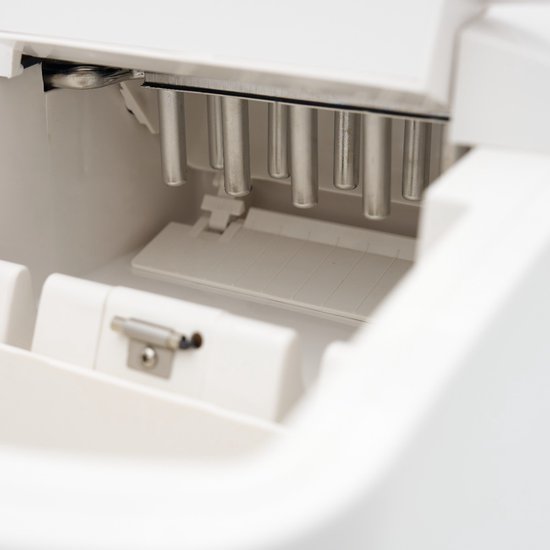 Maxima Ijsblokjesmachine 10-12 Kg/Dag - Holle Ijsblokjes - Luchtgekoeld - Wit van Maxima — afbeelding 4