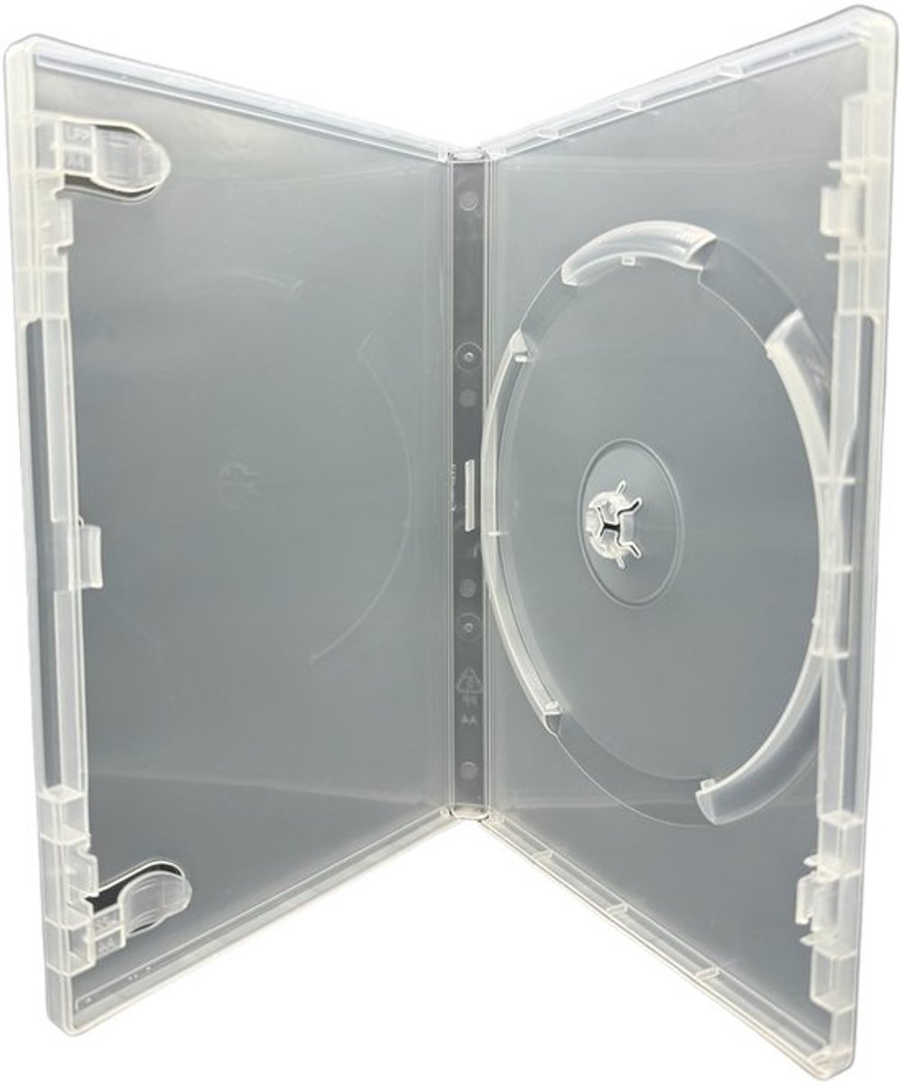 Dailygoods- DVD Cases 50 x Hoogwaardige 14mm - Dvd Hoesjes - Dvd Hoes - Plastic