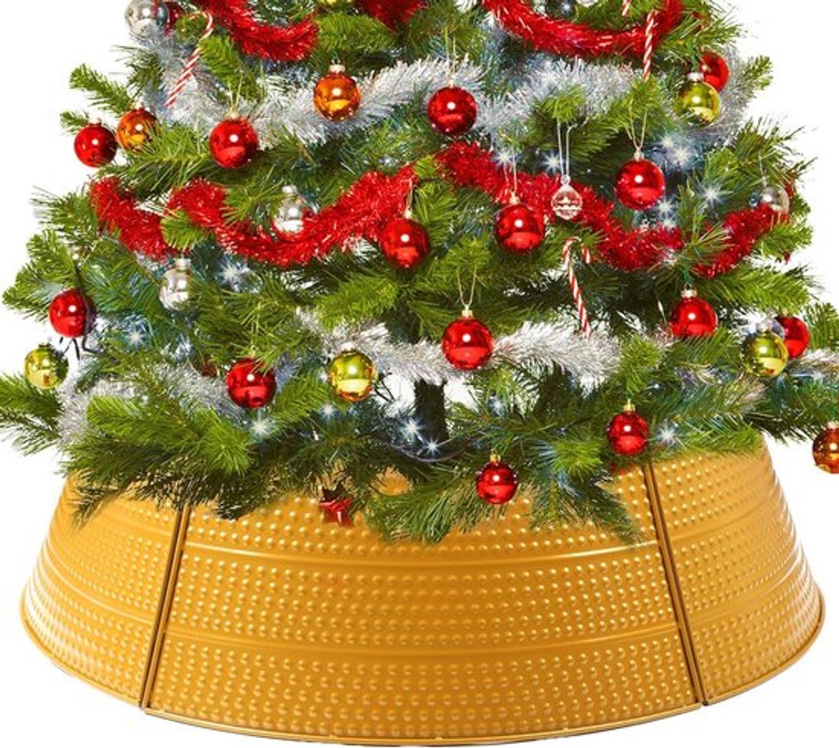 Metaalkraag 70cm voor jouw kerstboom (5 delen)