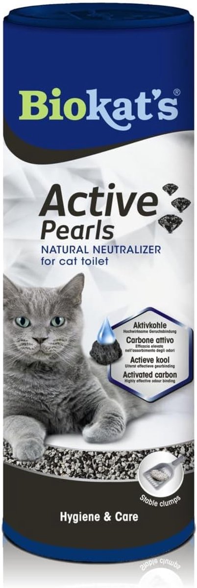 Toevoeging voor Kattenbakvulling - Actieve Kool - Verbetert Geurbinding - Versterkt Absorptie - Voor Kattenliefhebbers