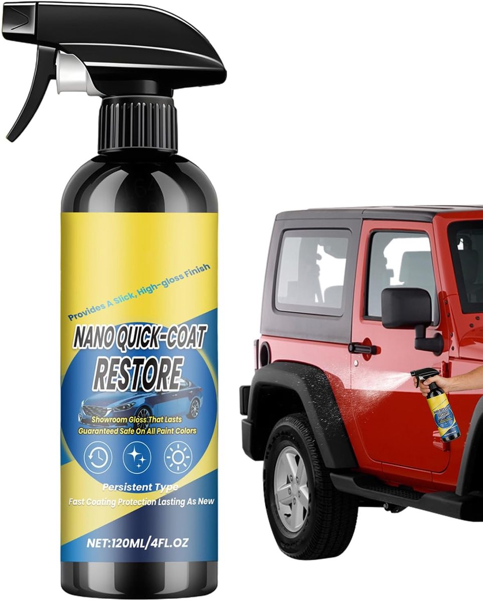 Autocoating Spray - Lak Bescherming - Voertuig Onderhoud - Nanocoating Technologie - 120 ml - Clear