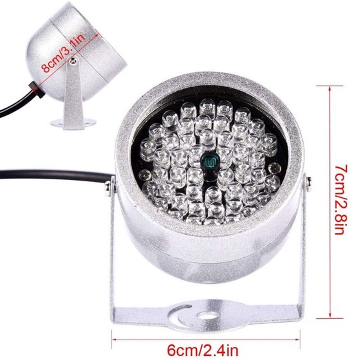 Cosensi 48 LED IP Camera - Nachtzicht_dailygoods