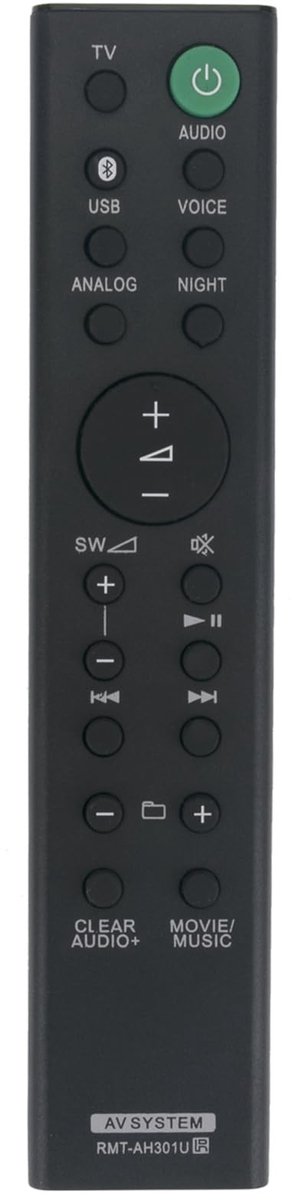 Elzusha - Vervangende Afstandsbediening voor Soundbar