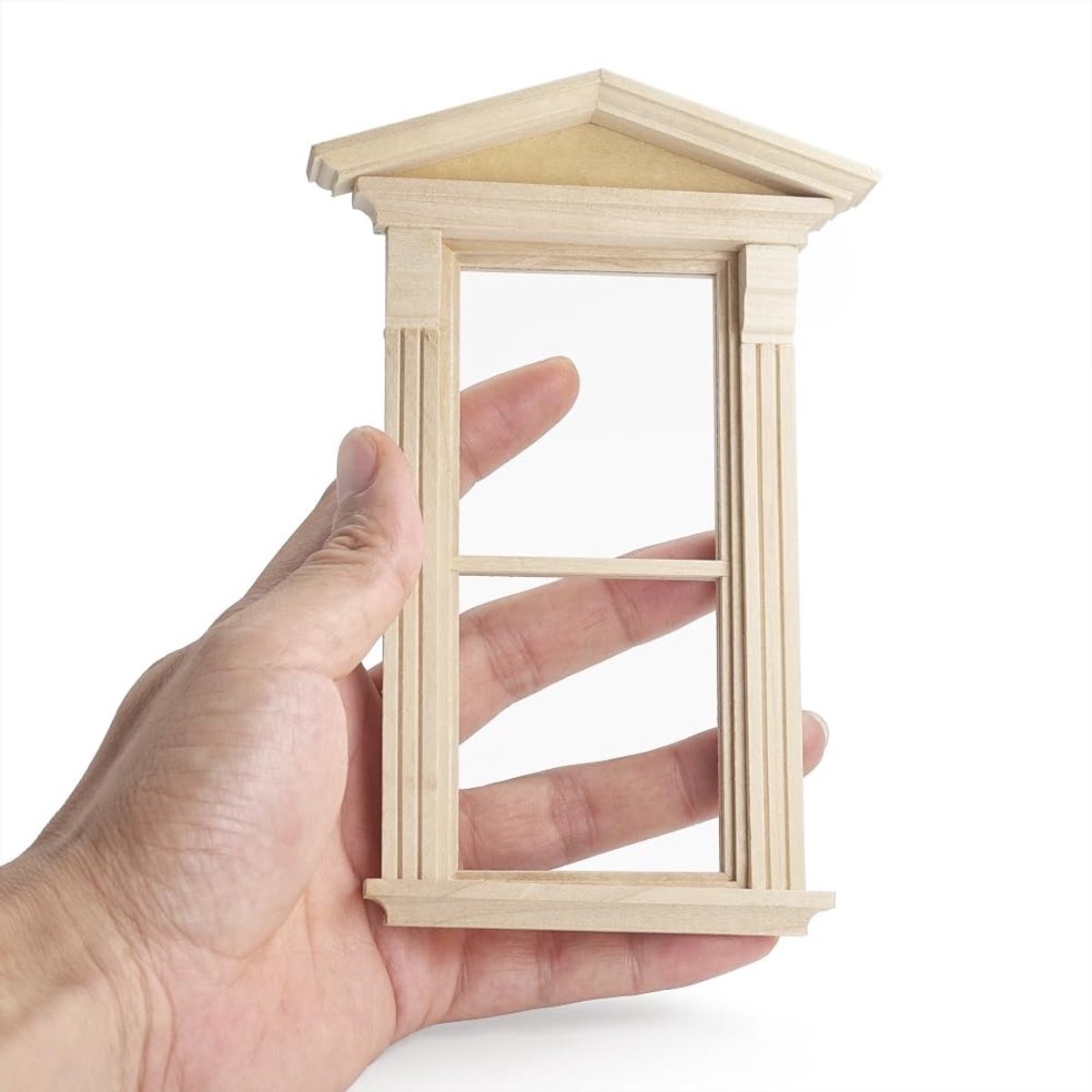 Elzusha - Miniatuur Raam voor Poppenhuis - 1/12 Schaal - Hout