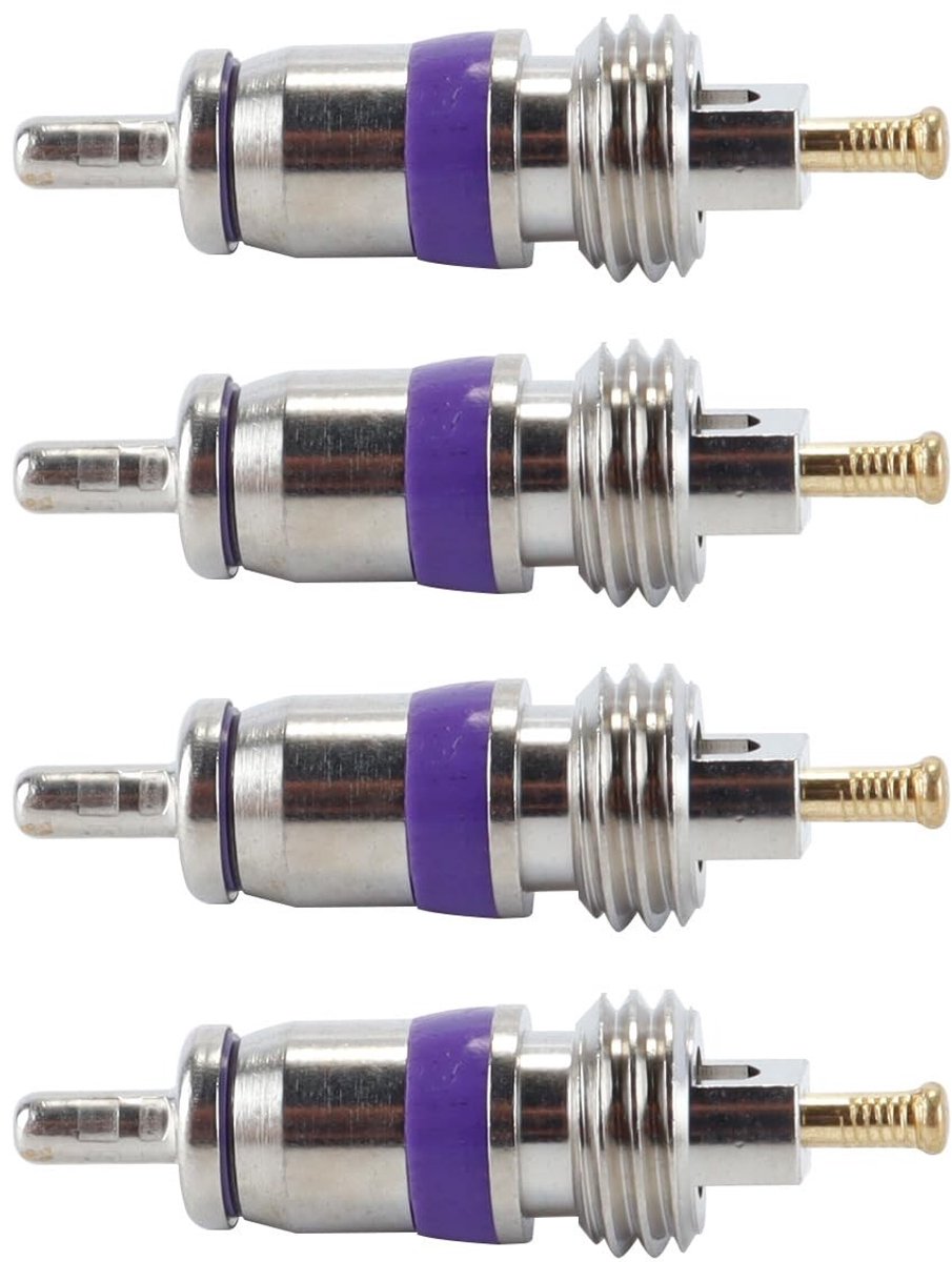 Elzusha - 4-Pack Auto Airconditioning Spoelset - R134A Compatibiliteit en Ventiel Gereedschap
