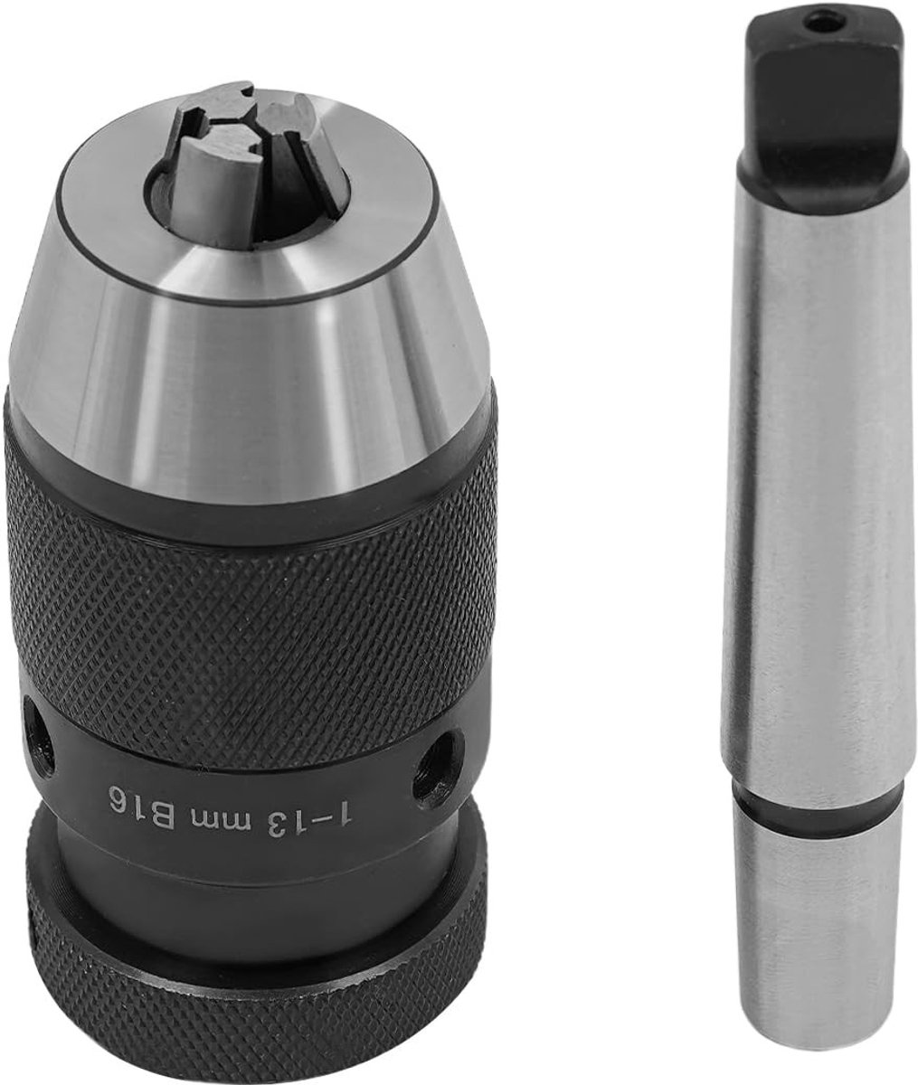 Elzusha - Boorhouder Set - Precisie 1-13 mm met MK2 Morse Conus