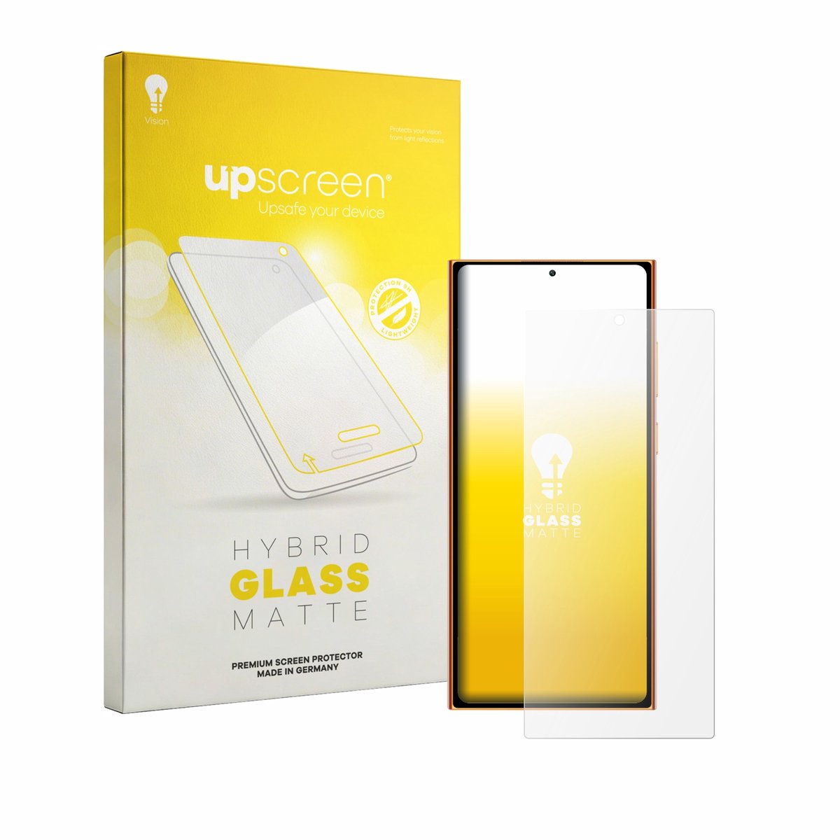upscreen - Screenprotector voor Oukitel C72 - Folie Beschermfolie Beschermglas matte