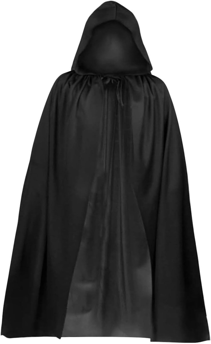 Mysterieus Mannenkostuum voor Kinderen en Volwassenen - Halloween Verkleedkleding, Clown en Horror Outfit, 120 cm