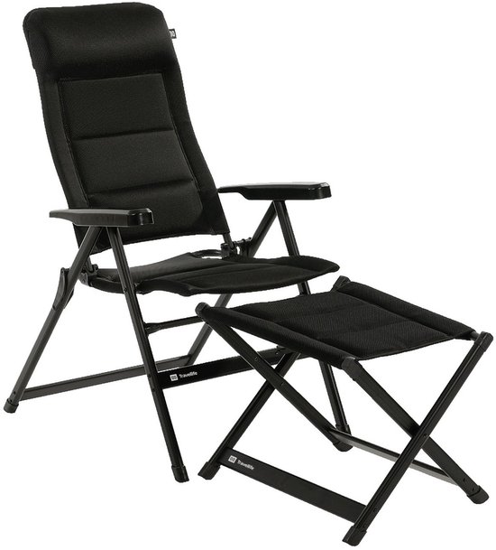 Travellife Barletta Standenstoel Comfort L - In 7 standen verstelbaar - Ventilerende en sneldrogende 2D mesh bekleding - Water- en uv-bestendig van Travellife — afbeelding 4