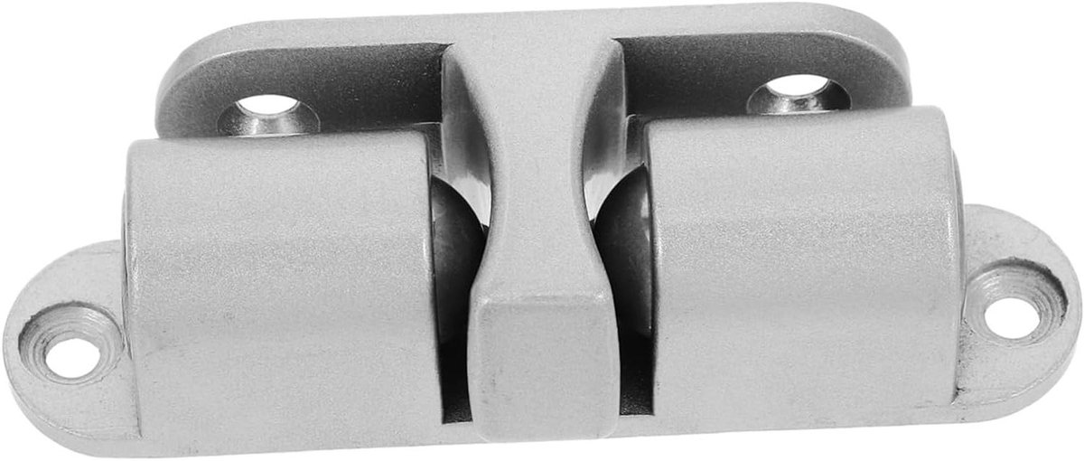Kastdeur Balle Vanger - Deurrol Grendel - Kasten Sluiten - Verstelbare Spanning - 8.4 x 3.1 x 2 cm - Zilver
