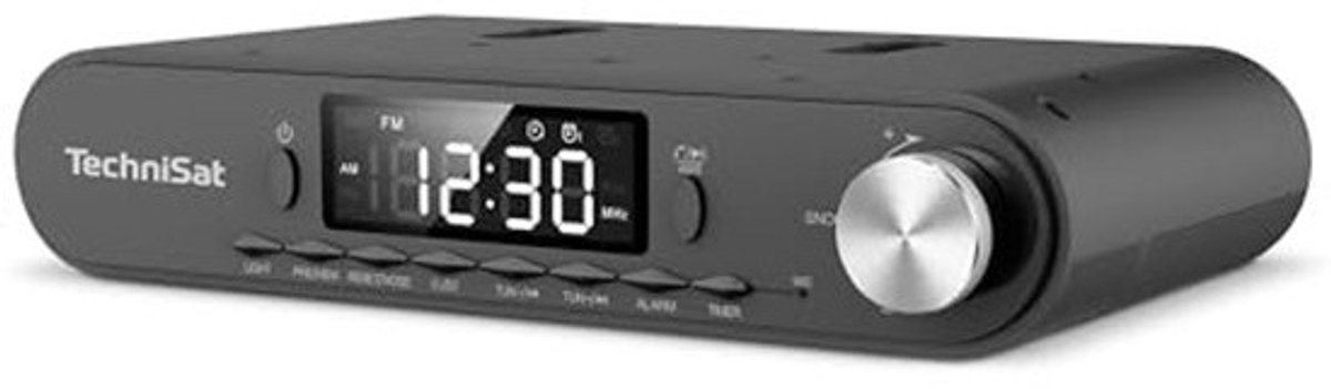 Onderbouwkeukenradio met Bluetooth, FM, LED-Display en Wekfunctie