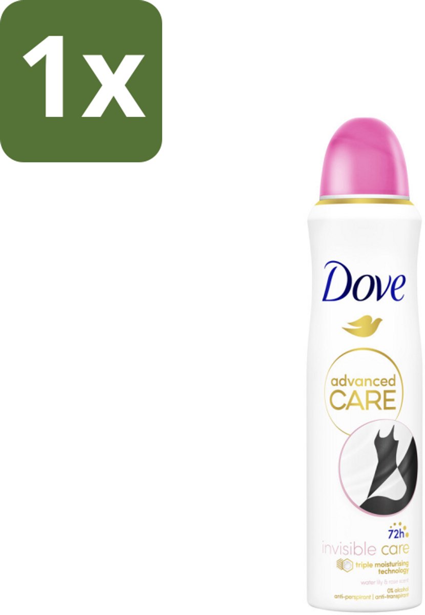 Dove – Deodorant Spray – Invisible Care – 150 ml - 1 stuk