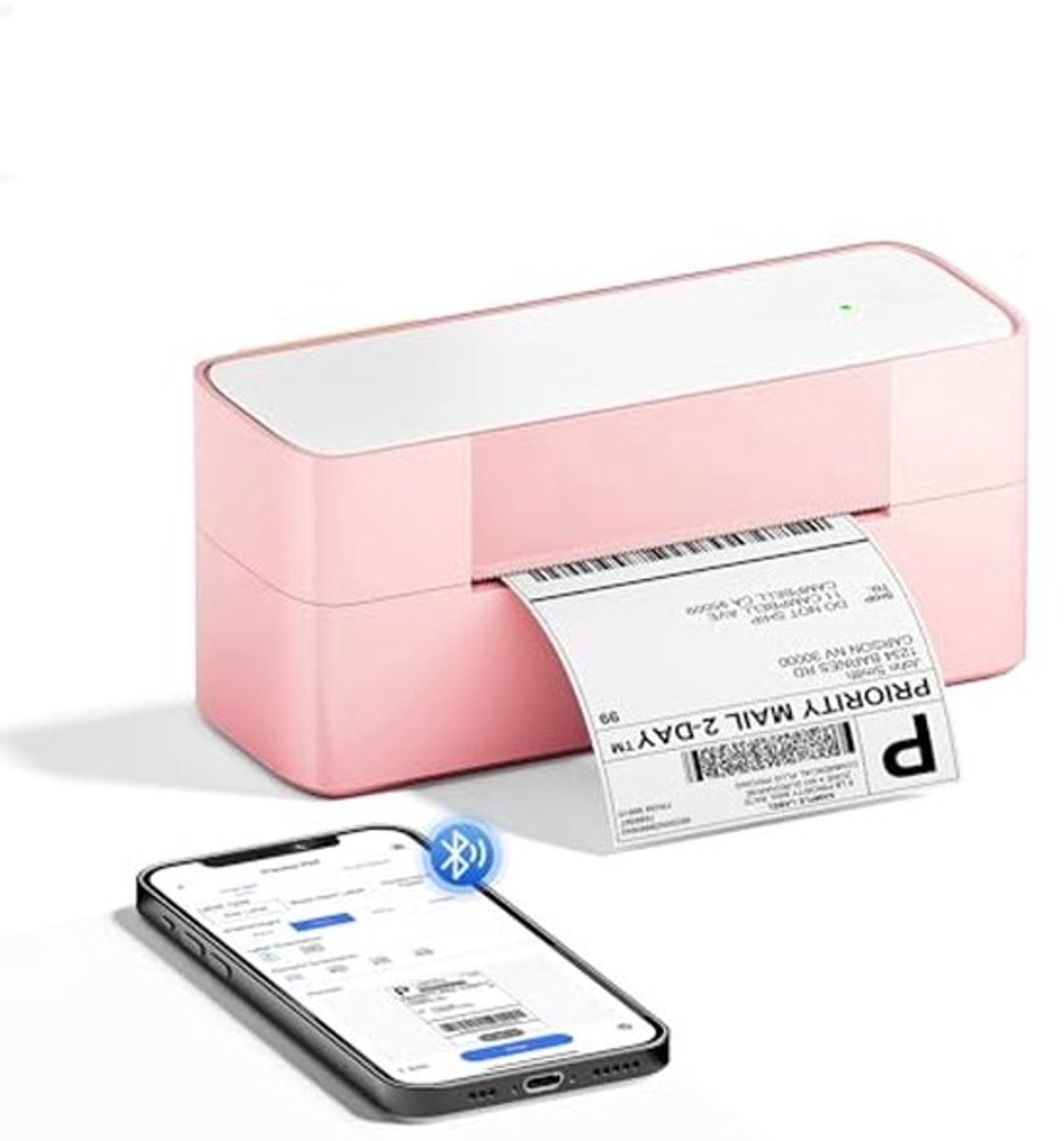 DHL labelprinter Bluetooth - Thermische verzendlabelprinter 4 x 6