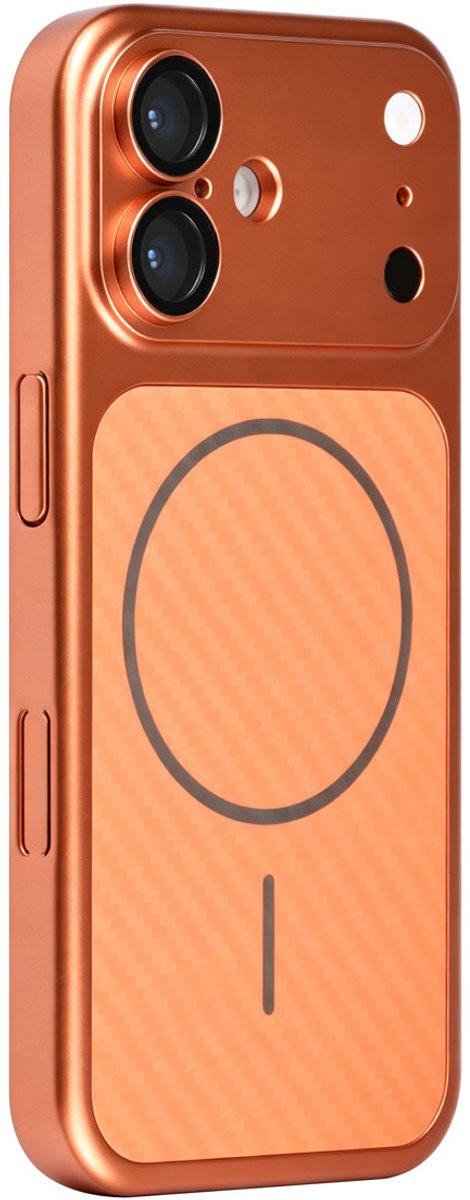 TUNIQ telefoonhoesje voor Apple iPhone 17 - Backcover hoesje - Oranje