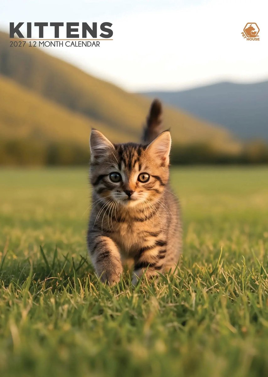 Kittens A3 Kalender 2027