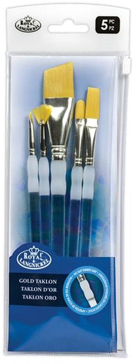 R&L Soft-Grip Brush Set 314 - 5 Pack