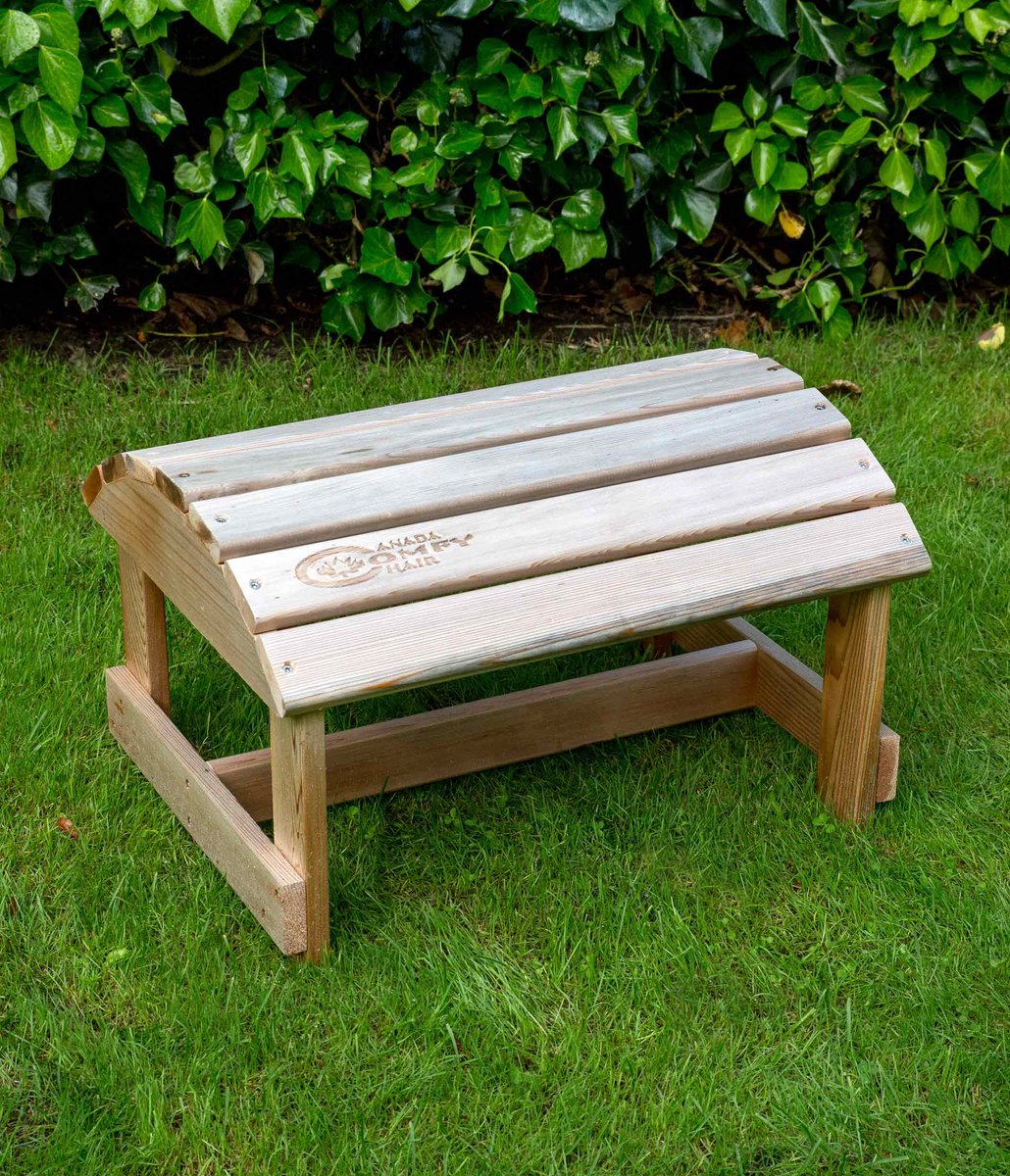 Originele Adirondack Voetenbank | Red Cedar hout | Binnen 2-5 werkdagen geleverd | 10 jaar garantie | Comfy Foot Stool CFO 500
