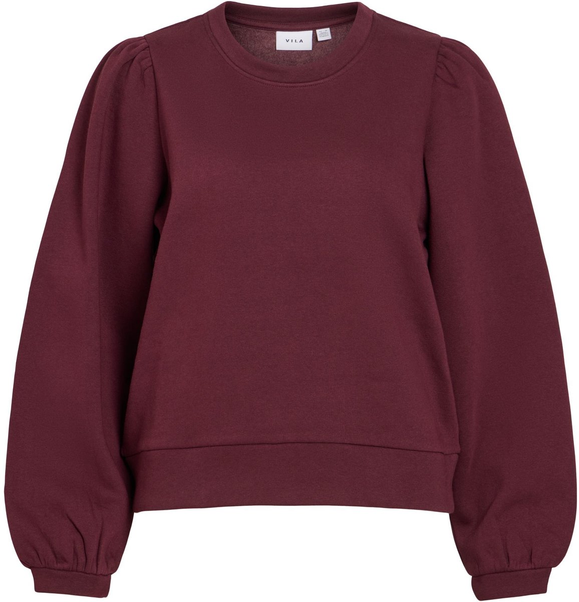 VILA Sweatshirt met lange mouwen VEVERA ronde hals
