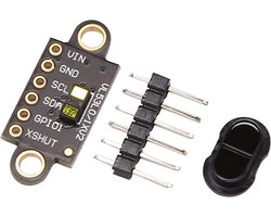 VL53L1X Ranging Flight Time Sensor Module voor Afstandmeting tot 400 cm met Uitbreidingsplaat en 3V-5V Voeding