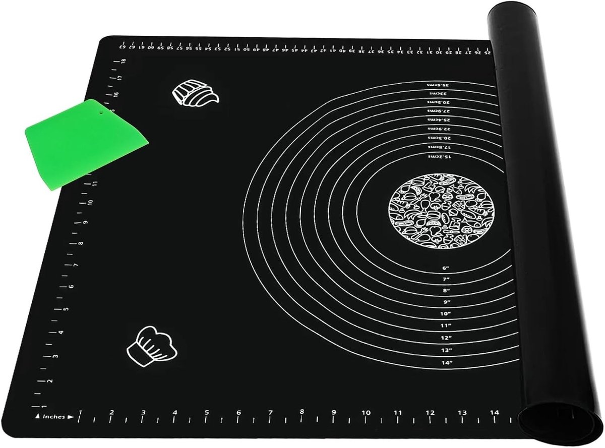 Bakplaat XXL - Transparant - 71 x 51 cm - Antiaanbaklaag - Voor Bakliefhebbers