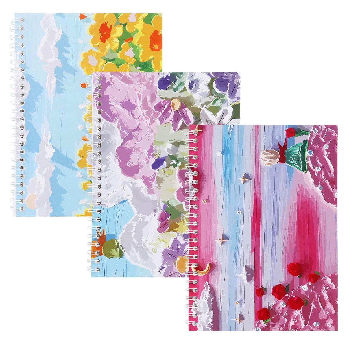 Elzusha - Set van 3 A5 Stickerverzamelalbums voor Creatieve Hobby's