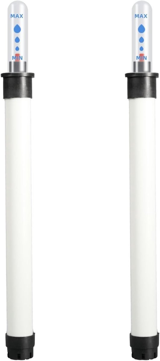 Waterpeilindicator voor planten, 22.9 cm, vochtigheidsmeter voor bloembakken en hydrocultuur, nauwkeurige waterniveaucontrole voor alle plantensoorten, ideaal voor tuinieren en plantenverzorging