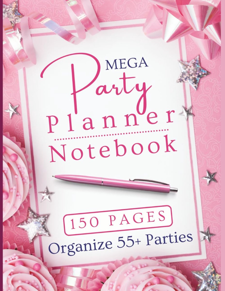 Party Planner Notebook: Mega 150 Page - A4 Organizer to Plan 55+ Special Events including Weddings, Birthdays - ShopVlot